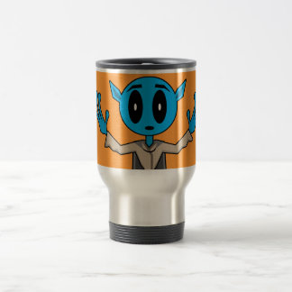 Blue Alien Reisbeker
