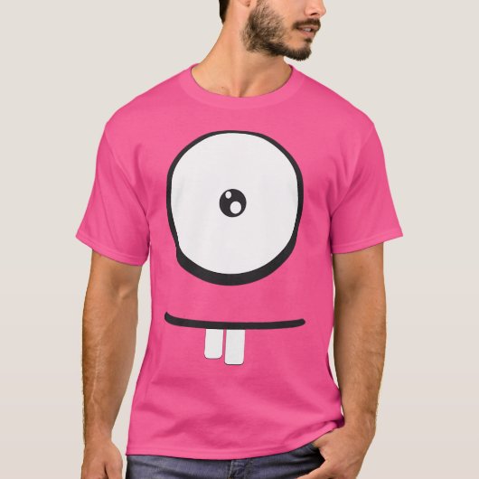 Blue Alien Thingy T-shirt (Voorkant)
