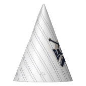 Blue All Star Sport Baseball Verjaardagsfeest Feesthoedjes (Links)