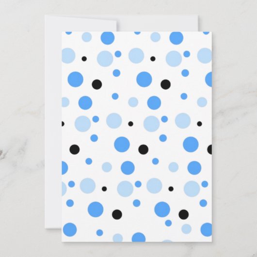 Blue Alotl Fun Party Axolotl Verjaardag Kaart (Achterkant)