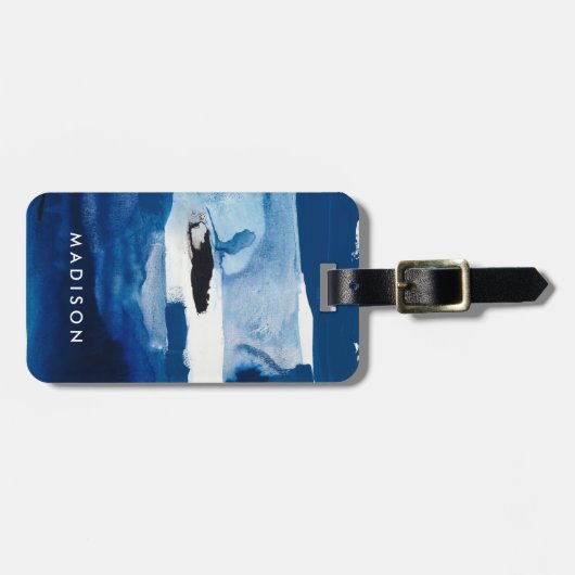 Blue Amore II Bagagelabel (Voorkant horizontaal)