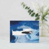 Blue Amore II Briefkaart (Staand voorkant)