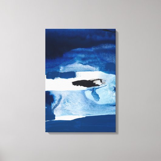 Blue Amore II Canvas Afdruk (Voorkant)