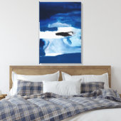 Blue Amore II Canvas Afdruk (Insitu (Slaapkamer))