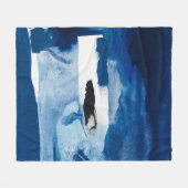 Blue Amore II Fleece Deken (Voorkant (Horizontaal))