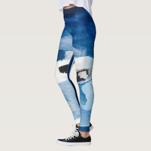 Blue Amore II Leggings