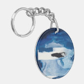 Blue Amore II Sleutelhanger (Voorkant Links)