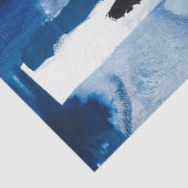 Blue Amore II Tissuepapier (Detail)