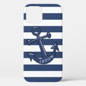 Blue Anchor Case-Mate iPhone Case (Achterkant)