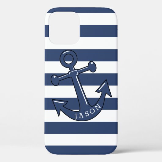 Blue Anchor Case-Mate iPhone Case (Achterkant)