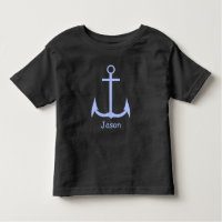 Blue Anchor Custom Toddler T-shirt