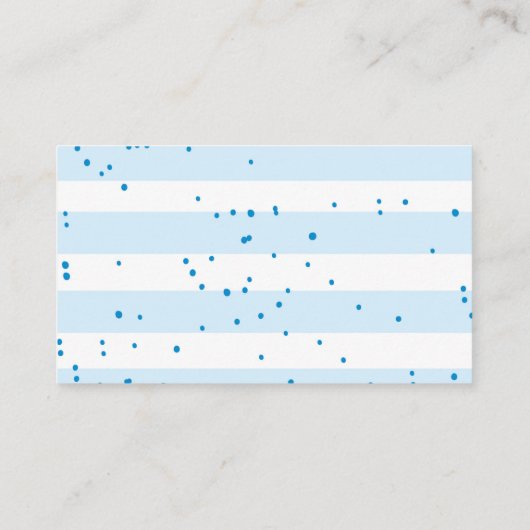 Blue Anchor Luier Raffle Ticket Informatiekaartje (Achterkant)