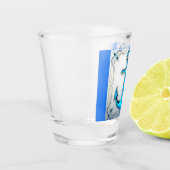 Blue Anchor Nautical Shot Glass Glas (Links)