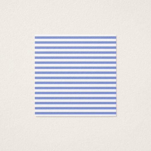 Blue Anchor - Nautical Wedding Drink Ticket Vierkante Visitekaartjes (Achterkant)