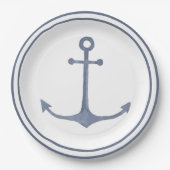 Blue Anchor Party Bord (Voorkant)
