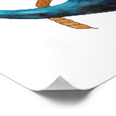 Blue Anchor Print (Hoek)