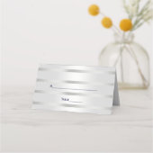 Blue Anchor Silver White Navy Vine Monogram 33 Plaatskaartje (Achterkant)