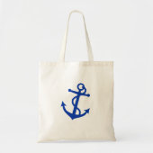 Blue Anchor Tote Bag (Voorkant)