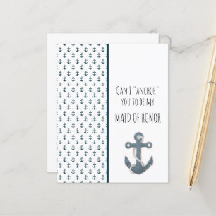 Blue Anchor zal je zijn mijn dienstmeisje