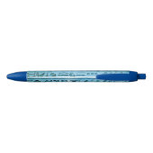 Blue Ancient Egyptian Hieroglyphs Pen (Achterkant)