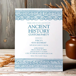 Blue Ancient history custom party Kaart