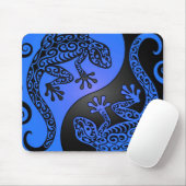 Blue and Black Yin Yang Geckos Muismat (Met muis)