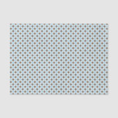 Blue and Brown Classic Argyle Pattern Tissuepapier (Voorkant)