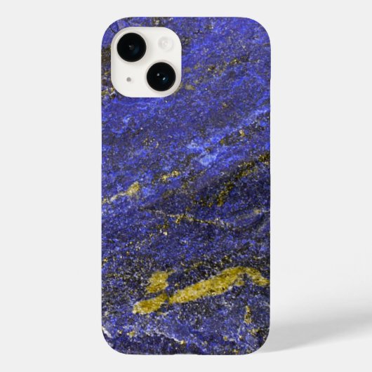 Blue and Gold Lapis Lazuli Case-Mate iPhone Case (Achterkant)