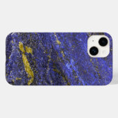 Blue and Gold Lapis Lazuli Case-Mate iPhone Case (Achterkant (horizontaal))