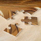 Blue And Gold Lion Head, Legpuzzel (Zijkant)