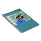 Blue and Gold Macaw Notitieboek (Rechterzijde)