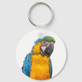 Blue and Gold Macaw Sleutelhanger (Voorkant)