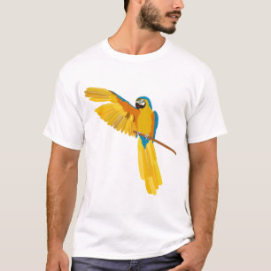 Blue and Gold macaw T-shirt