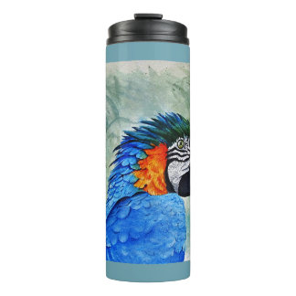 Blue and Gold Macaw Thermosbeker