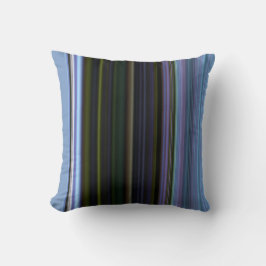 Blue and Green Stripe American Mojo Pillow Kussen
