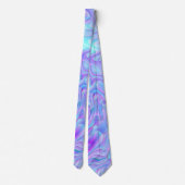 Blue and Paars Slate Rock Stropdas (Achterkant)