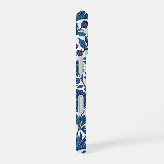 Blue and Pink Delight iPhone 16 Hoesje (Rechterkant)