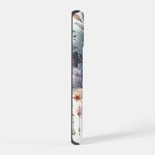 Blue and Pink Dream Catcher iPhone 15 Case (Rechterkant)