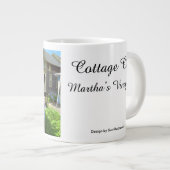 Blue and Pink Hydrangeas - Martha's wijngaard Grote Koffiekop (Voorkant rechts)