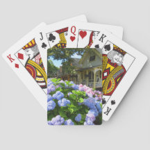 Blue and Pink Hydrangeas - Martha's wijngaard