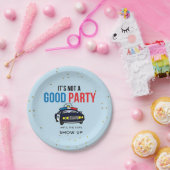 Blue and Red Funny Cops Show up Paper Bord (Feest)