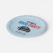 Blue and Red Funny Cops Show up Paper Bord (Gekanteld)