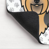 Blue and Tan Australian Terrier Cute Dog Muismat (Hoek)