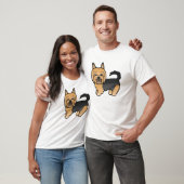 Blue and Tan Australian Terrier Cute Dog T-shirt (Unisex)