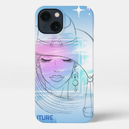Blue and White Future Lawyer Phone Case iPhone 13 Hoesje