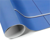 Blue and white glass windows cadeaupapier (Rol Hoek)