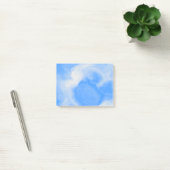 Blue and White Marble  Post-it® Notes (Kantoor)