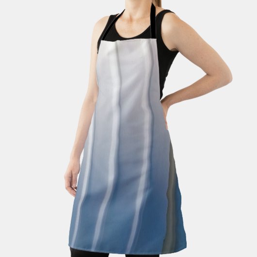 Blue and white plastic container schort (Insitu)