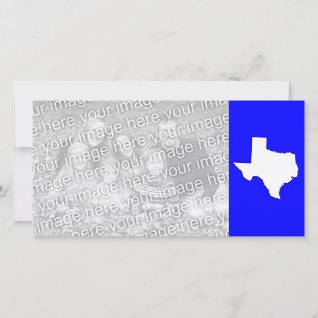 Blue and White Texas (Voorkant)