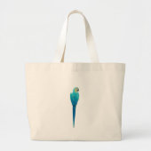 Blue and Yellow Macaw van Junglewalk.com Grote Tote Bag (Voorkant)